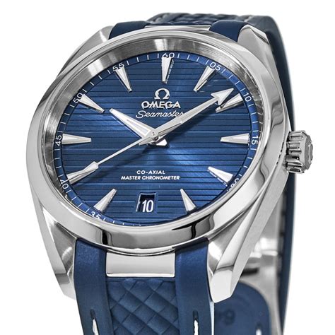 omega seamaster aqua terra rubber strap|omega aqua terra strap options.